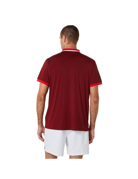 Polo Asics Men Court 2041a256-102  | Ofertas de pádel